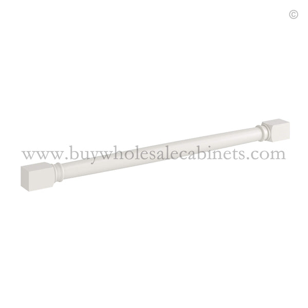 Dove White Slim Shaker Classic Decorative Leg