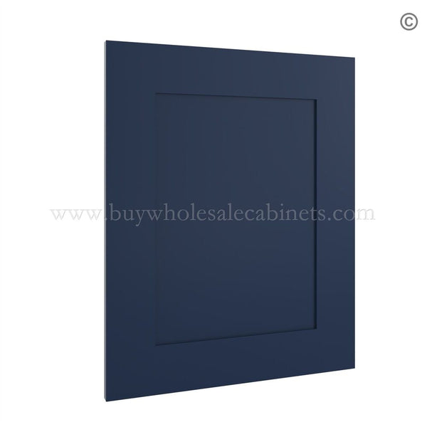 Frameless Oxford Blue Cabinet Door Panel