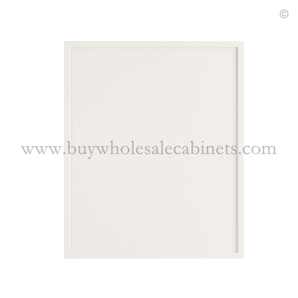 Dove White Slim Shaker Base Decorative Door Panel