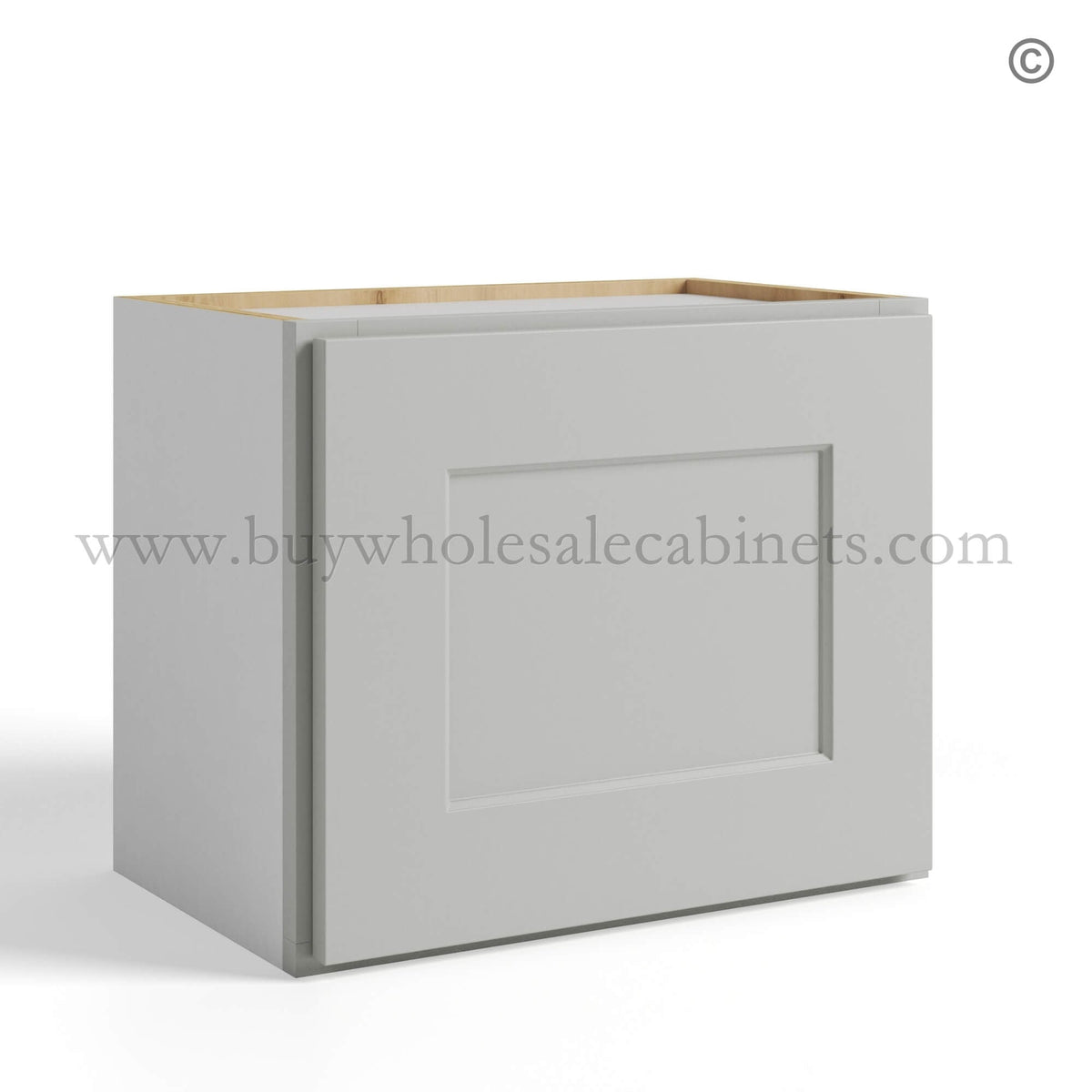 Dorian Gray Shaker Cabinets