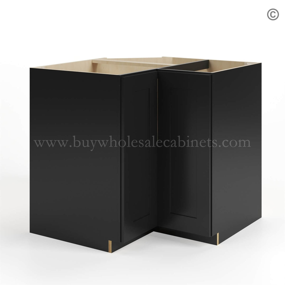Black Shaker Cabinets