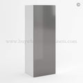 Frameless Gloss Gray 36″H Single Door Wall Cabinet