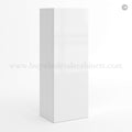 Frameless Gloss White 36″H Single Door Wall Cabinet