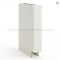 Frameless Pearl White Base Spice Drawer – 5 Spice Drawer