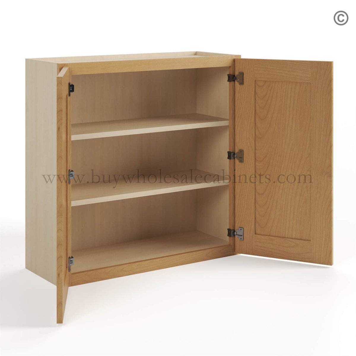 Treasure Chest Shaker 30″ H Double Door Wall Cabinet