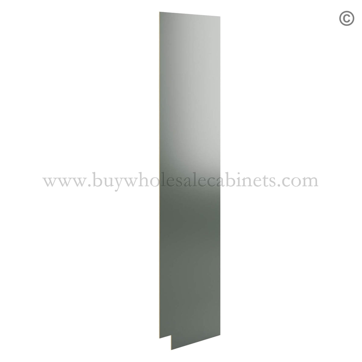 Green Shaker Tall Skin Veneer Panel