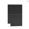 Slim Black Shaker Base Skin Veneer Panel