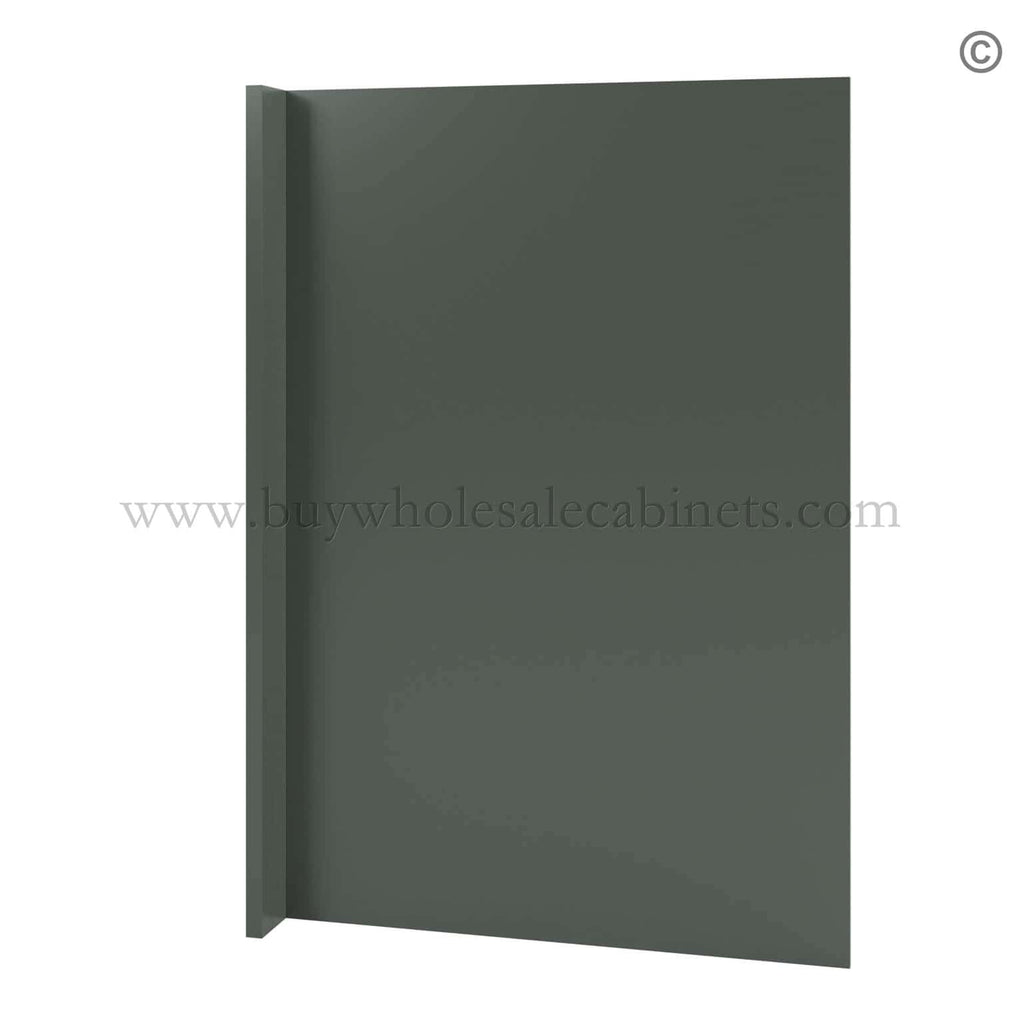 Green Shaker Dishwasher Return Panel