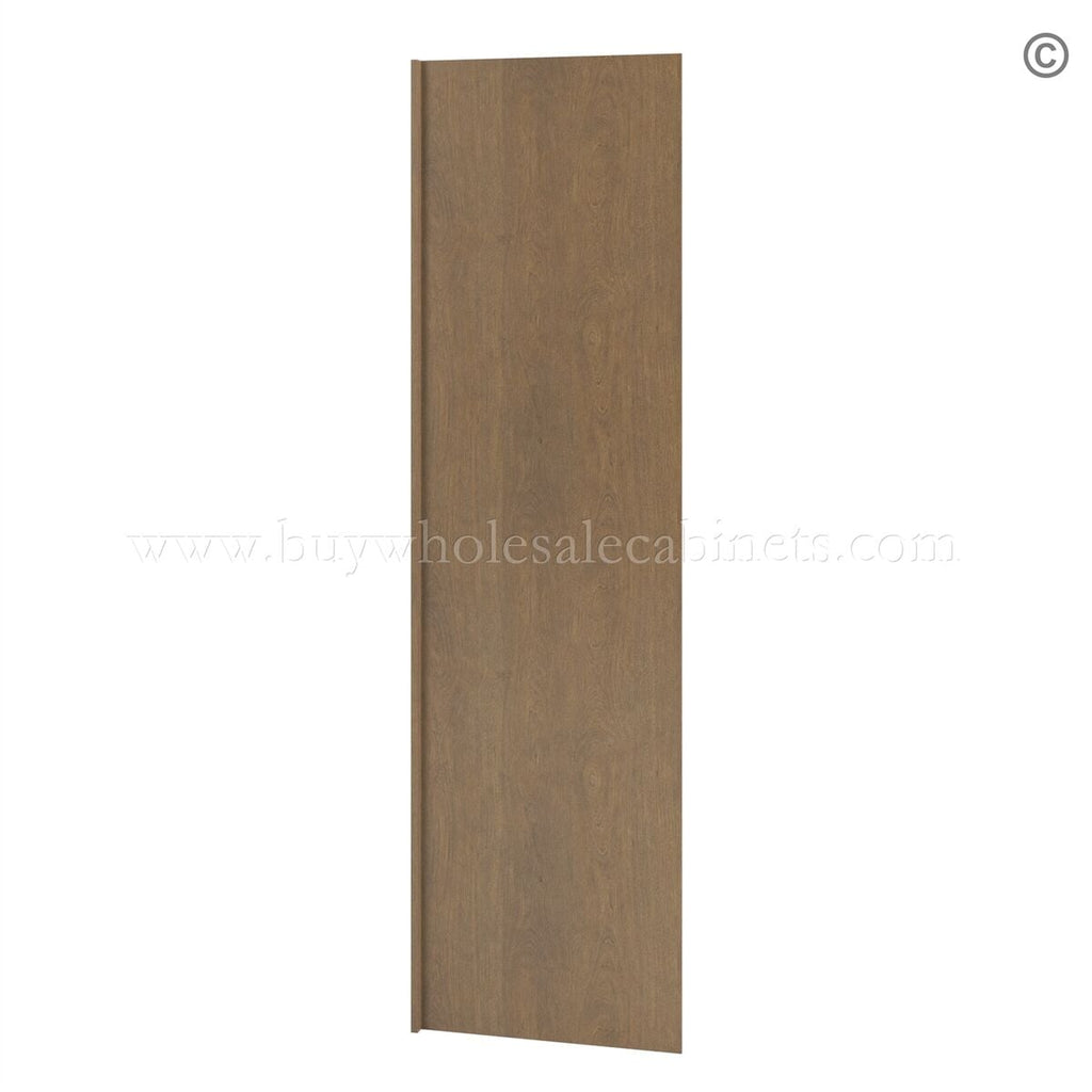 Rustic Wood Shaker Refrigerator End Panel