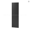 Slim Black Shaker Refrigerator End Panel Veneer