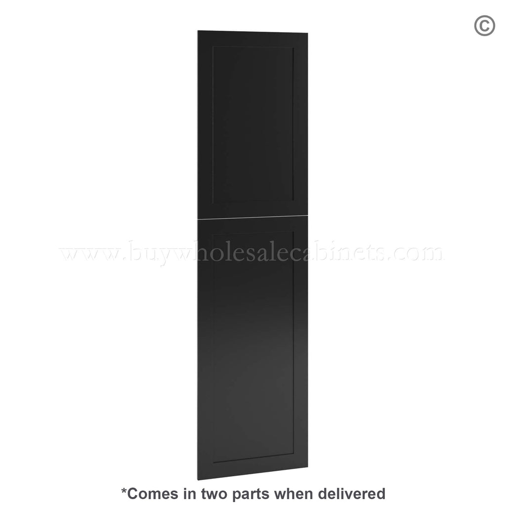 Black Shaker Tall Decorative Door Panel