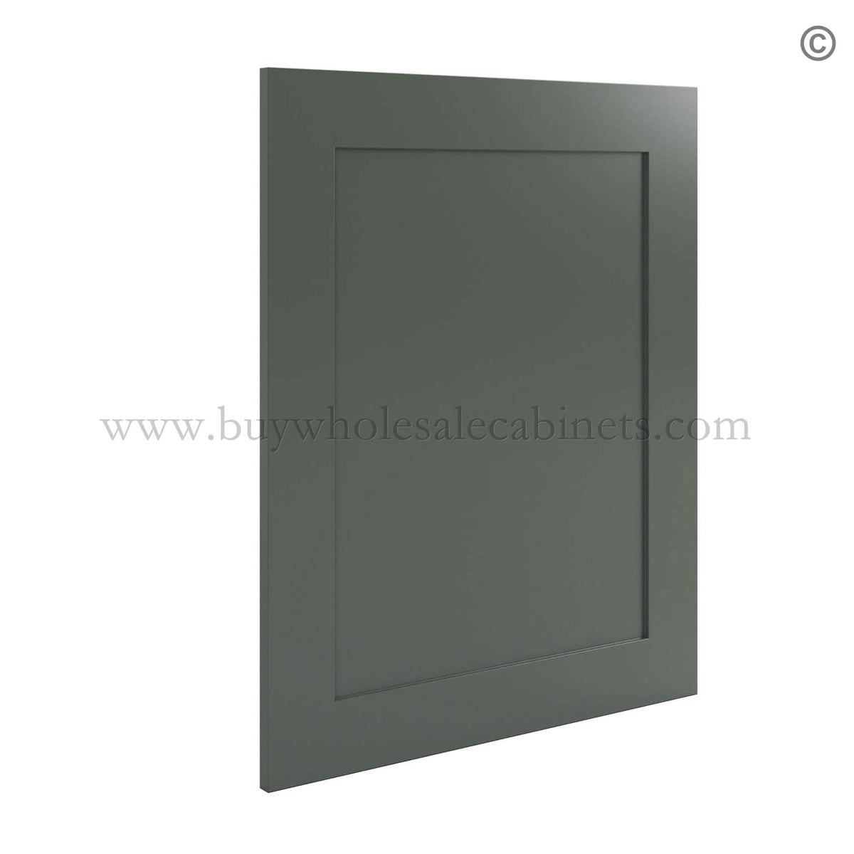 Green Shaker Decorative Door Panel