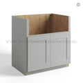 Dorian Gray Shaker Farm House Sink Base Cabinet