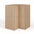 Slim Oak Shaker Easy Reach Wall Cabinet