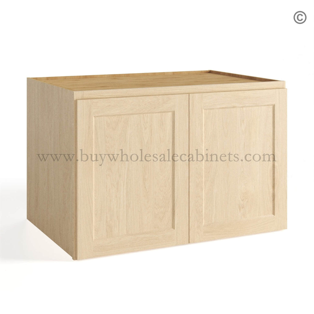 Unfinished Shaker Wall Cabinet 24″