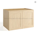 Unfinished Shaker Wall Cabinet 24″