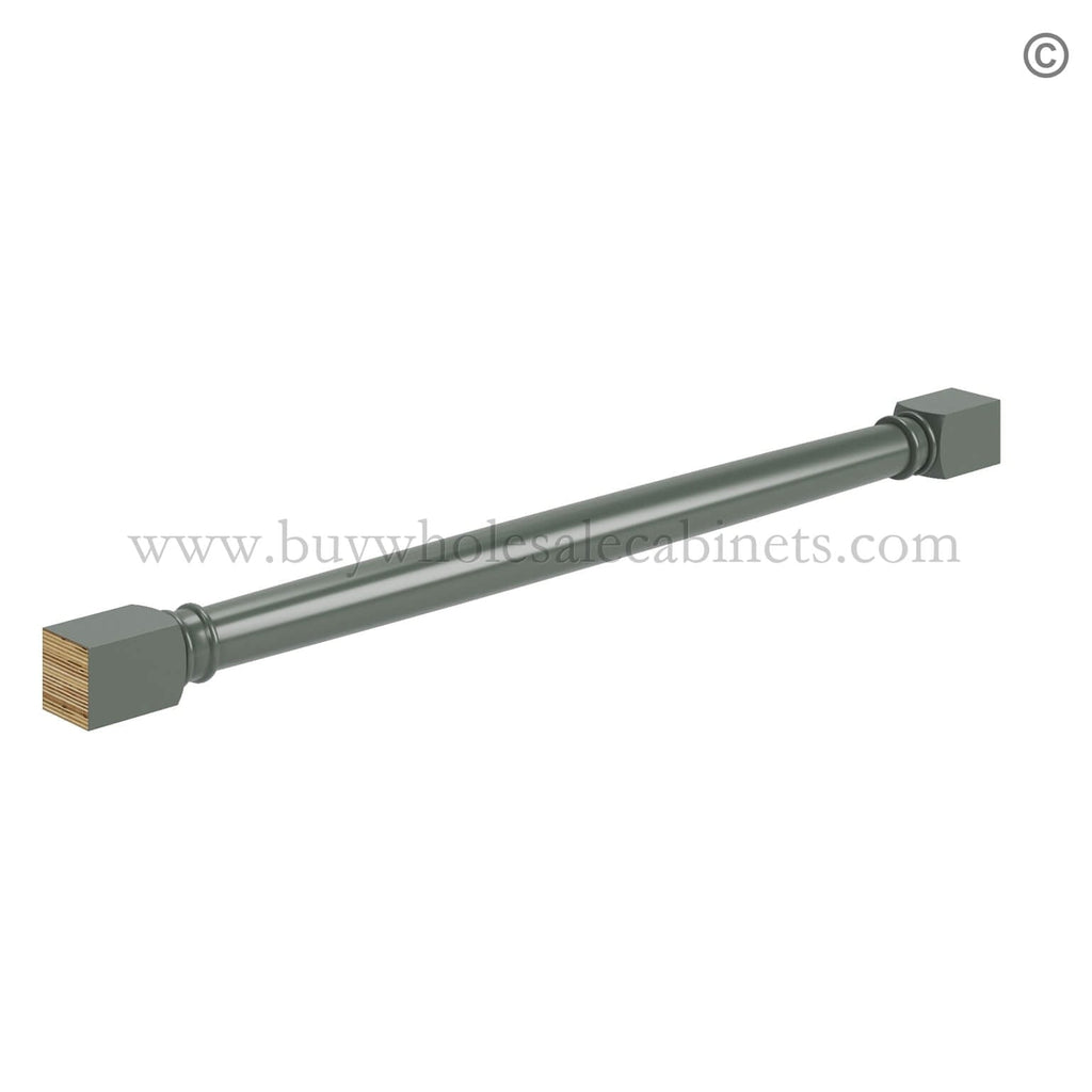 Green Shaker Classic Decorative Leg