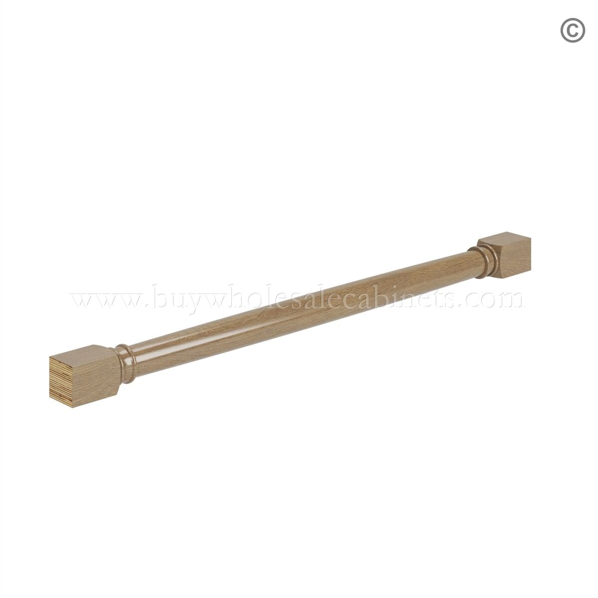 Rustic Wood Shaker Classic Decorative Leg