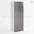 Frameless Gloss Gray 42″H Single Door Wall Cabinet