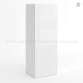 Frameless Gloss White 42″H Single Door Wall Cabinet