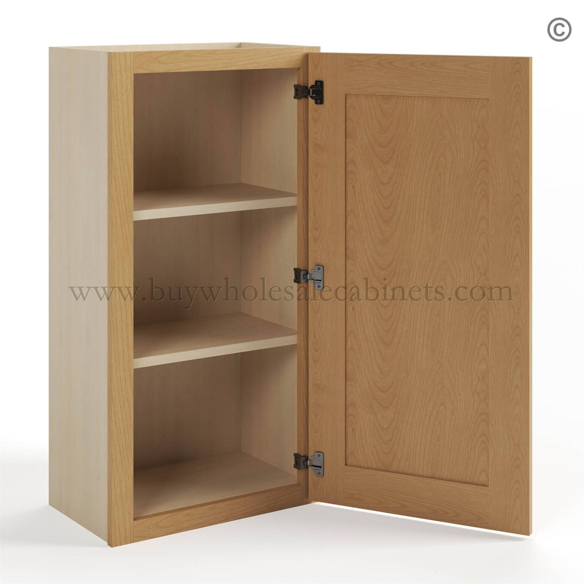 Treasure Chest Shaker 36″ H Single Door Wall Cabinet