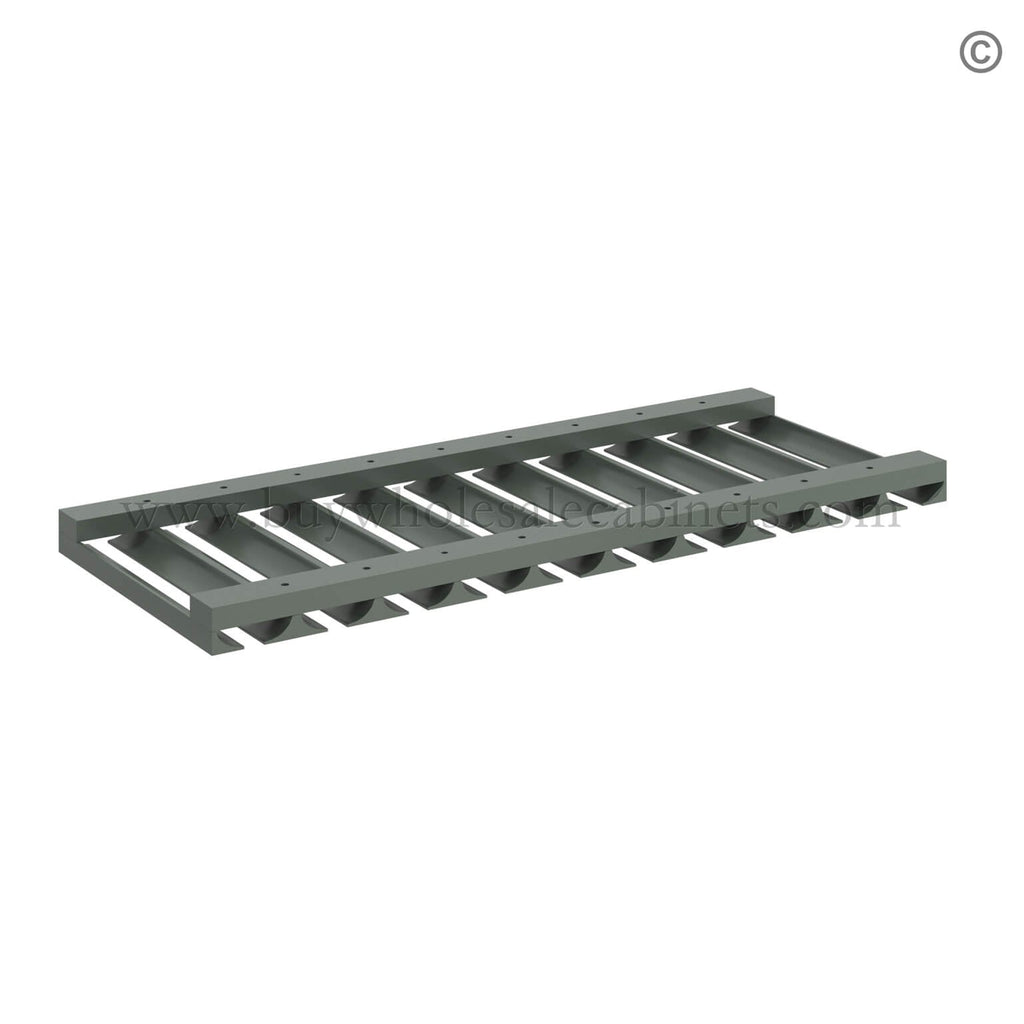 Green Shaker Glass Holder