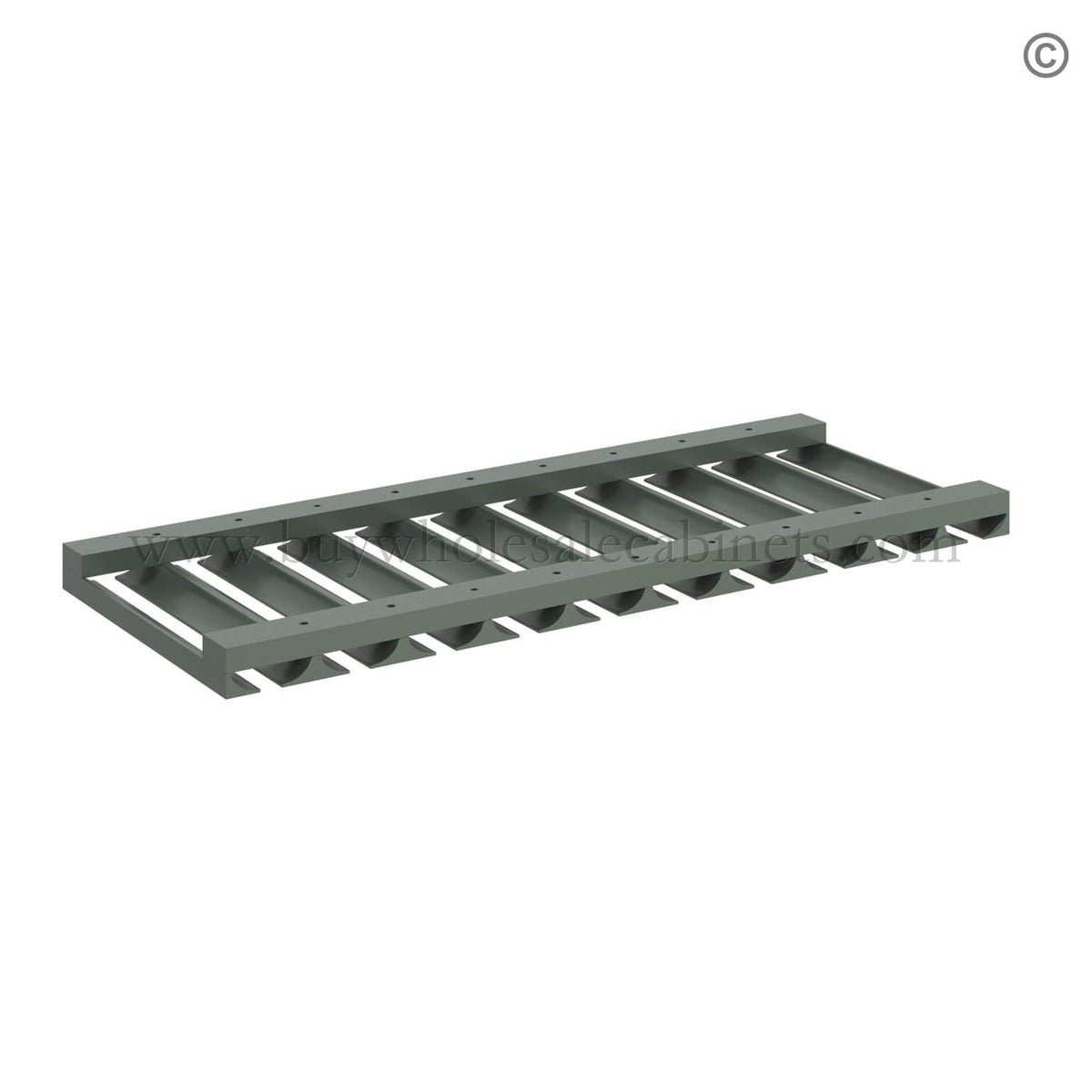 Green Shaker Glass Holder