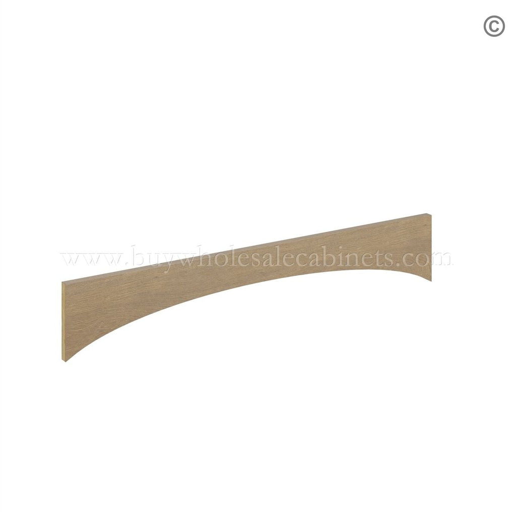 Rustic Wood Shaker Arched Valance