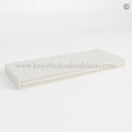 Charleston White Raised Panel Floating Shelf