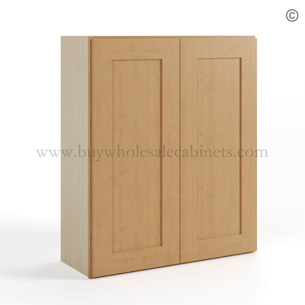 Treasure Chest Shaker 36″ H Double Door Wall Cabinet