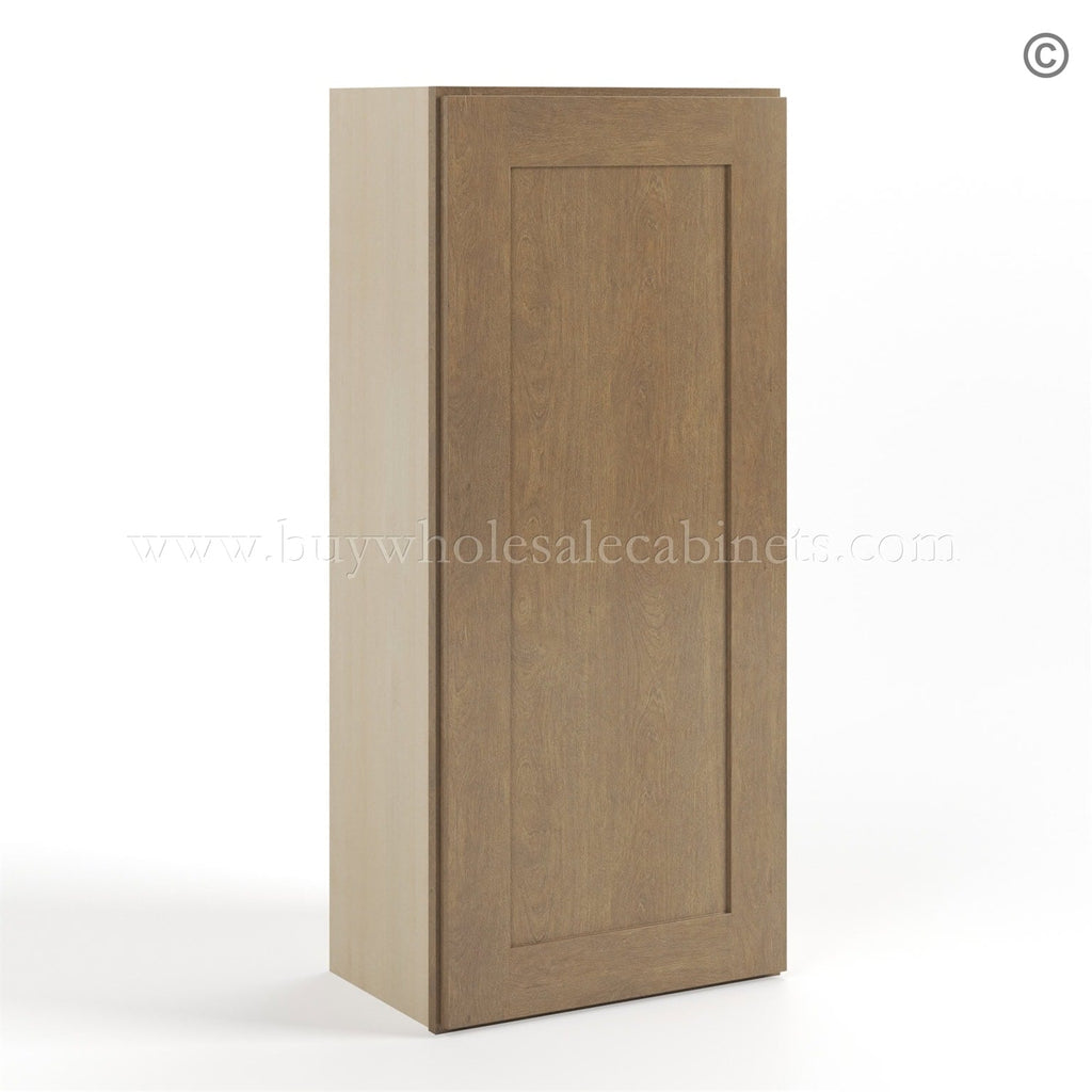 Rustic Wood Shaker 42″ H Single Door Wall Cabinet