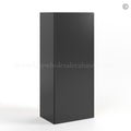 Slim Black Shaker 42″H Single Door Wall Cabinet