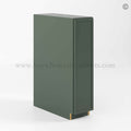 Slim Shaker Green Base Spice Rack Cabinet