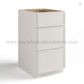 Dove White Slim Shaker Three Drawers Base
