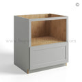 Dorian Gray Shaker Base Microwave Cabinet