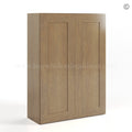 Rustic Wood Shaker 42″ H Double Door Wall Cabinet