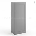 Frameless Graphite Gray 42″ Tall Wall Cabinet – 1 Door 3 Shelves