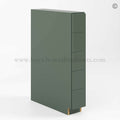 Slim Shaker Green Base Spice Drawers Cabinet