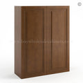 Frameless Classic Chestnut 42″ Tall Wall Cabinet – 2 Doors 3 Shelves