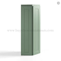 Jade Green Shaker 42 Wall End Cabinet
