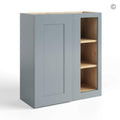Gray Shaker 30″ H Wall Blind Cabinet