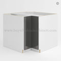 Frameless Gloss Gray Easy Reach Base Cabinet