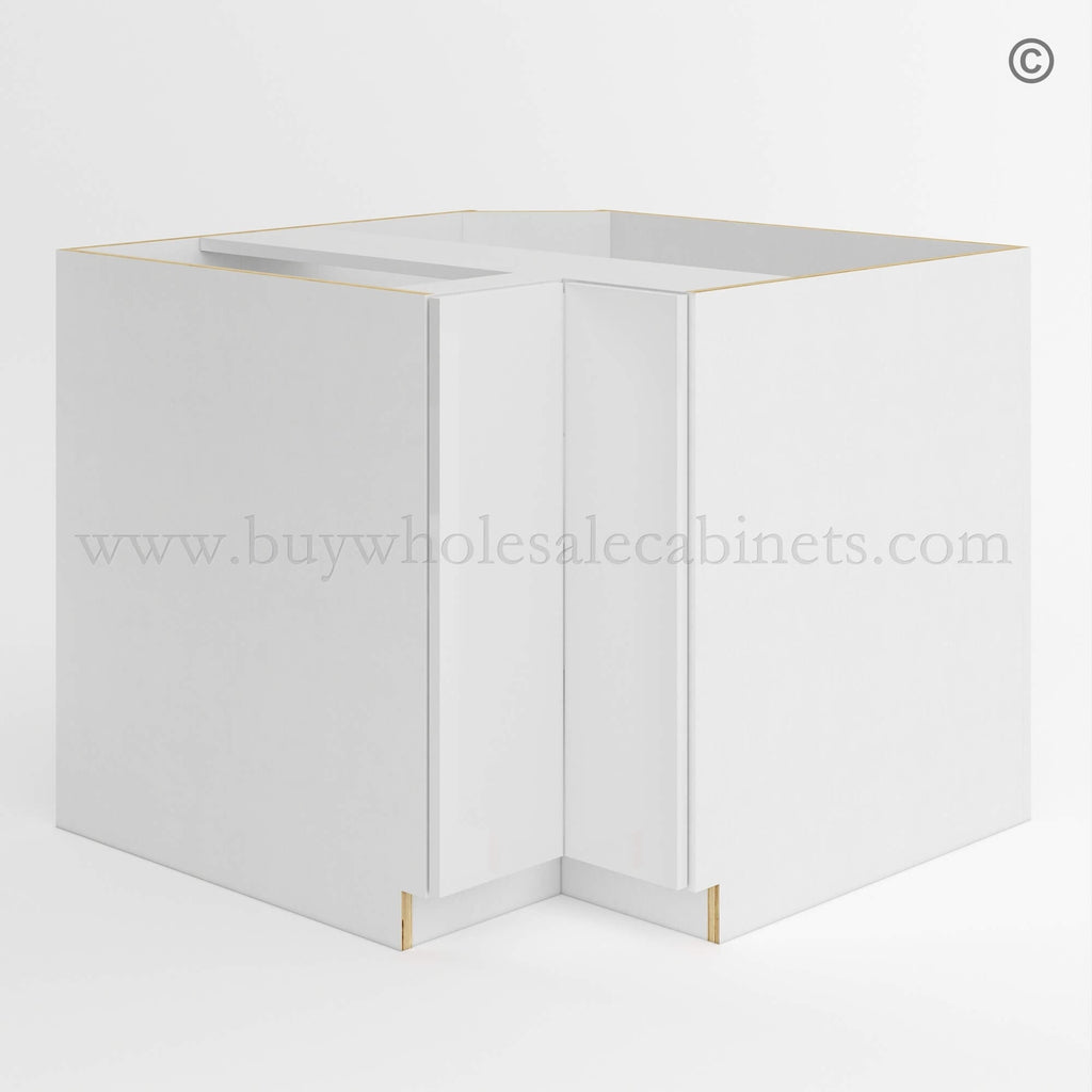 Frameless Gloss White Easy Reach Base Cabinet