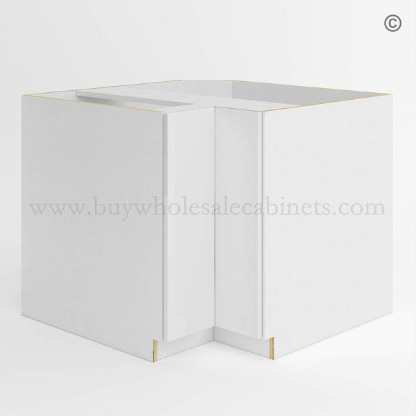 Frameless Gloss White Easy Reach Base Cabinet