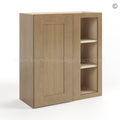 Rustic Wood Shaker 30″ H Wall Blind Cabinet
