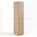 Slim Oak Shaker Tall Pantry Cabinet with 2 Doors