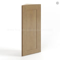 Rustic Wood Shaker 12″ Angle Wall Cabinet