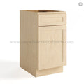 Unfinished Shaker Base Cabinet One Door/One Drawer