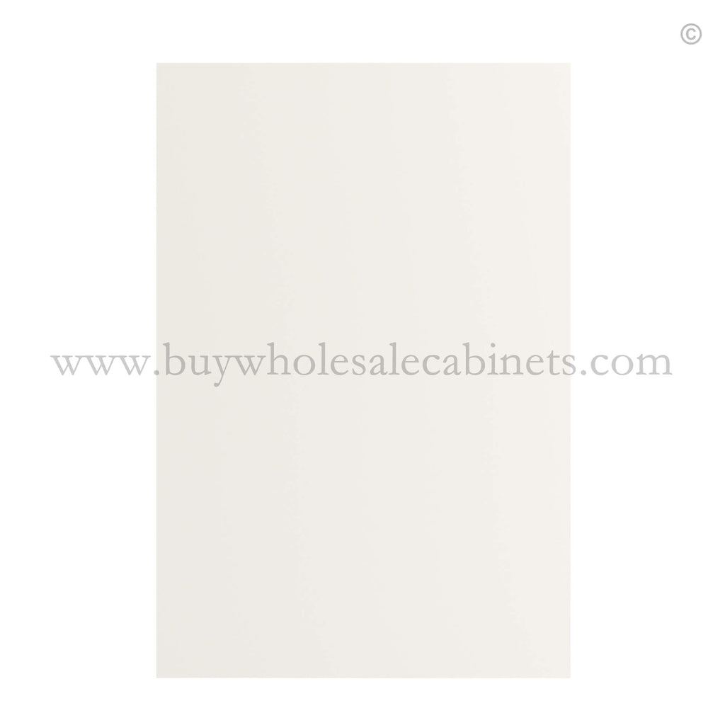 Charleston White Raised Panel Base Skin Veneer Panel