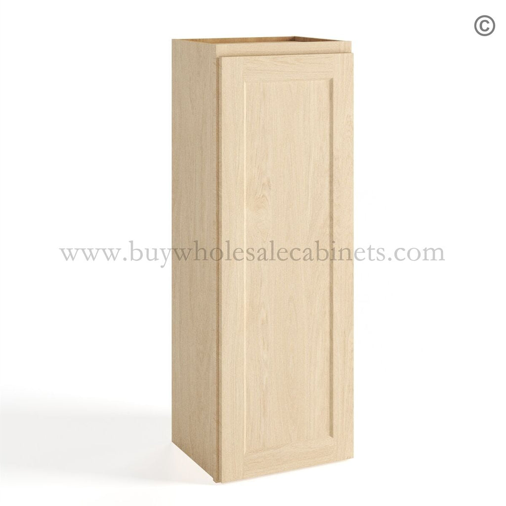 Unfinished Shaker 42″H Wall Cabinet Single Door